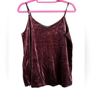 Ann Taylor Velvet Swing Cami Tank Top (Women’s M)